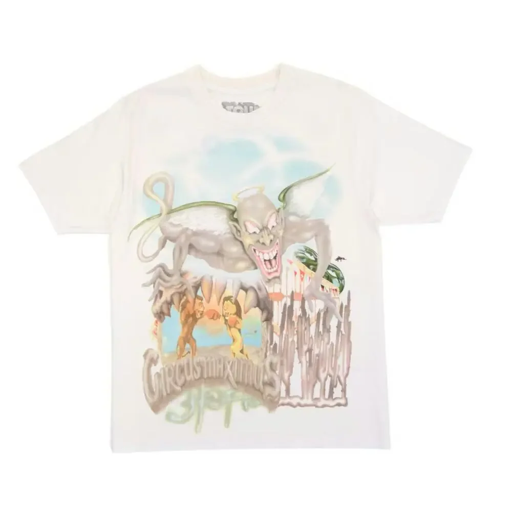 Travis Scott Utopia Circus Maximus Tee ‘White’ - Picture 1 of 2